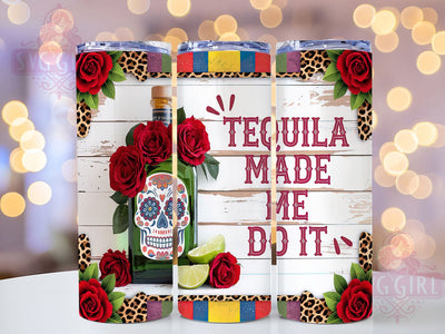 Tequila Quote Funny Party Tumbler Wrap, Funny Drinking Tumbler, 20oz Skinny Tumbler, Sublimation Design, Alcohol Lover Gift, Tequila Quote Tumbler, Party Tumbler Wrap Sublimation SvggirlplusArt 