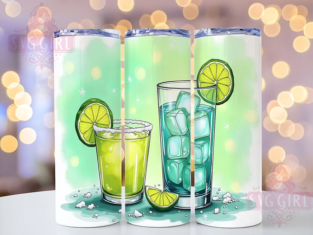 Tequila Tumbler, Salty Tequila, Funny Tumbler Design, 20oz Tumbler Wrap, Sublimation PNG, Digital Download, Gift for Tequila Lovers Sublimation SvggirlplusArt 