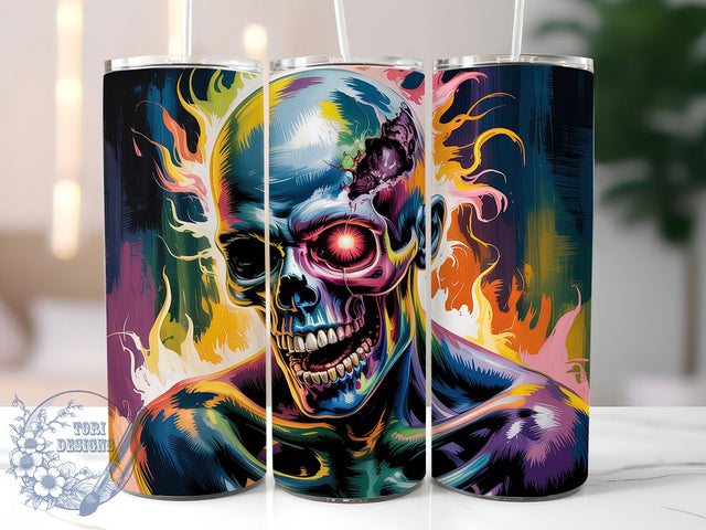 Terror Tales Horror Tumbler Wrap, Horror Story Wrap, 20Oz Sublimation Cup, Scary Halloween Drinkware, Creepy Tale Tumbler, Haunted Horror Design, Spooky Novelty Wrap Sublimation ToriDesigns 