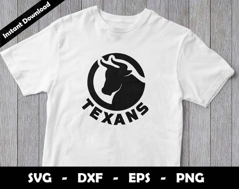 Texans SVG Cut File, Texans logo SVG Design, Texans Football Mascot, T-Shirt Sublimation Design Png SVG Arthur Arellano 