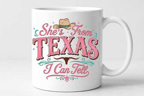 Texas Girl PNG | Western Texas Sublimation Digital Download SVG BillahCrafts 