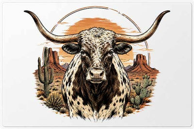 Texas Longhorn PNG | Southwestern Western Sublimation Digital Download SVG BillahCrafts 