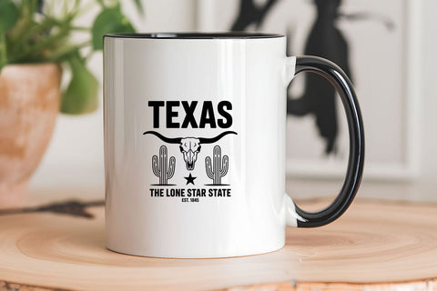 Texas The Lone Star State Est. 1845 SVG Angelina750 