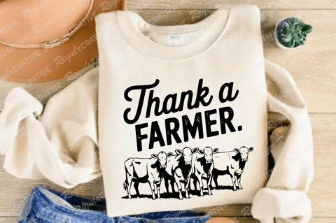 Thank A Farmer SVG Design SVG Regulrcrative 
