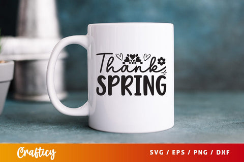 Thank spring Svg Design SVG Designangry 