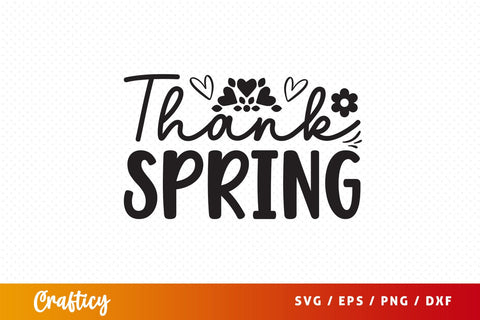 Thank spring Svg Design SVG Designangry 
