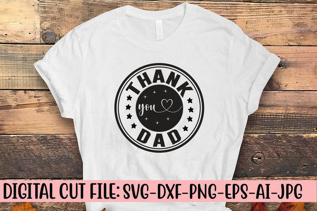 Thank You Dad SVG SVG Syaman 