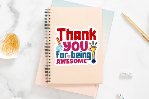 Thank you for Sticker Design Sublimation Regulrcrative 