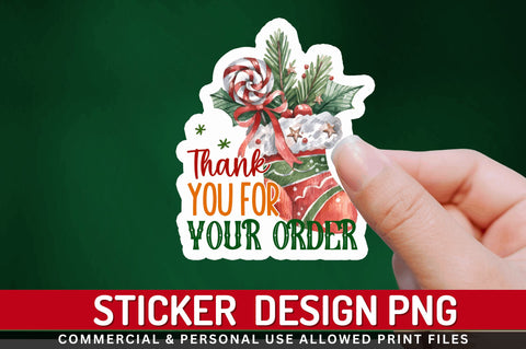 Thank you for your Stickers Design Sublimation Regulrcrative 