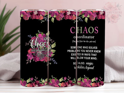 Thank You Gifts for Women Tumbler, Chaos Coordinator, Coordinator collectibles 20oz Tumbler Wrap PNG, Straight & Tapered Tumbler Wrap, Instant Digital Download Sublimation Li Zamperini 