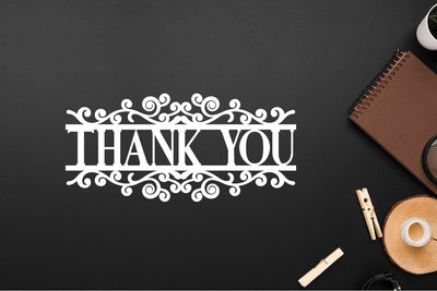 Thank You Papercut, Thank You Cut Files SVG zafrans studio 