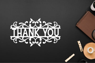 Thank You Papercut, Thank You Cut Files SVG zafrans studio 