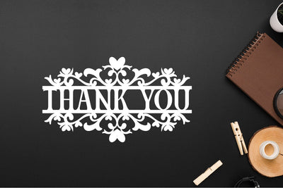 Thank You Papercut, Thank You Cut Files SVG zafrans studio 
