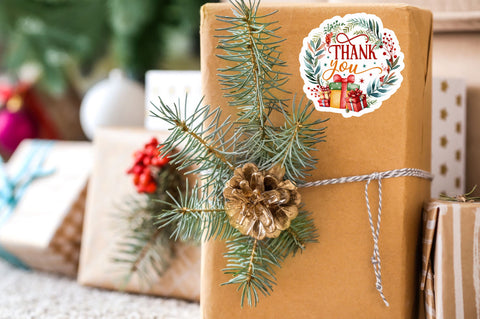 Thank you Sticker Design Sublimation Regulrcrative 