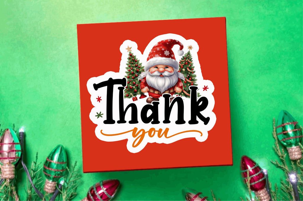 Thank you Stickers Design - So Fontsy
