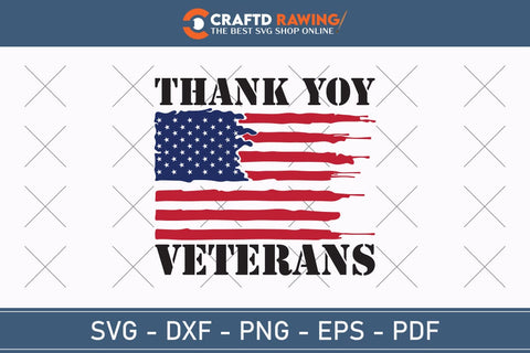 Thank You Veterans Veteran Svg, Military Svg, Patriotic Svg, Veteran Png, Soldier Svg, Army Svg, Veterans Day Svg - Printable, Cricut & Silhouette Files SVG Debashish Barman 