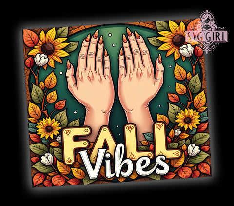 Thankful Afro Woman Tumbler, Fall Vibes Tumbler Wrap, 20oz Tumbler Design, Sublimation PNG, Afro Woman Nails, Autumn Tumbler Design, Digital Download Sublimation SvggirlplusArt 