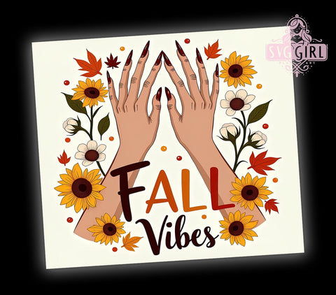 Thankful Afro Woman Tumbler, Fall Vibes Tumbler Wrap, 20oz Tumbler Design, Sublimation PNG, Afro Woman Nails, Autumn Tumbler Design, Digital Download Sublimation SvggirlplusArt 