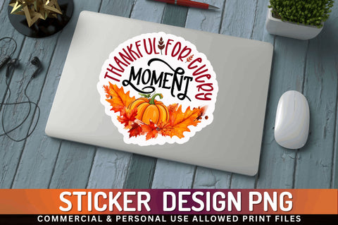 Thankful for every Sticker Design Sublimation Regulrcrative 