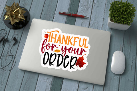 Thankful for you Sticker Design Sublimation Regulrcrative 