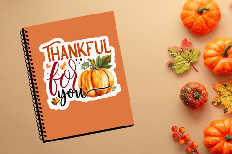 Thankful for you Sticker Design Sublimation Regulrcrative 