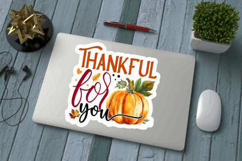 Thankful for you Sticker Design Sublimation Regulrcrative 