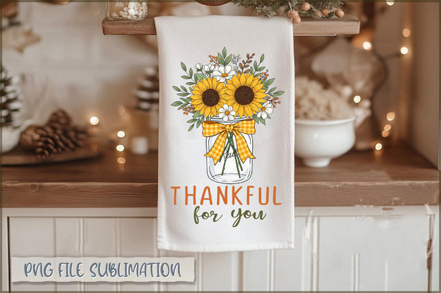 Thankful for you Towel PNG Sublimation Shetara Begum 