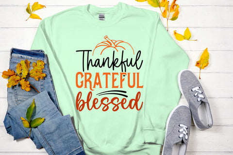 Thankful grateful blessed svg design SVG Regulrcrative 