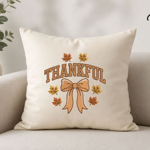 Thankful Heart Machine Embroidery Design – Gratitude Script Thanksgiving Embroidery File Embroidery/Applique DESIGNS PatternFeed8 