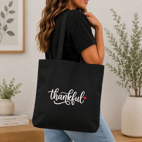 Thankful Heart Machine Embroidery Design – Gratitude Script Thanksgiving Embroidery File Embroidery/Applique DESIGNS PatternFeed8 