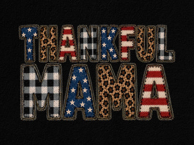 Thankful Mama PNG Patriotic Mother Art SVG artprintfile 