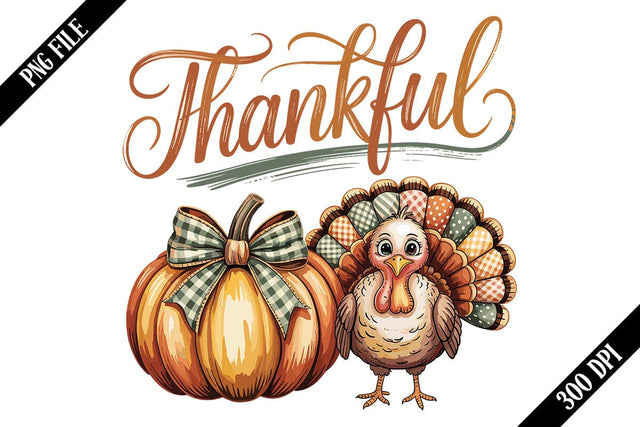 Thankful Preppy Turkey PNG Designs SVG shah alam 