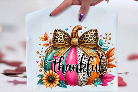 Thankful Pumpkin PNG Sublimation SVGArt 