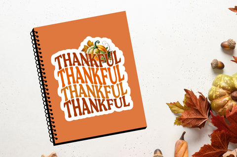 Thankful Sticker Design Sublimation Regulrcrative 