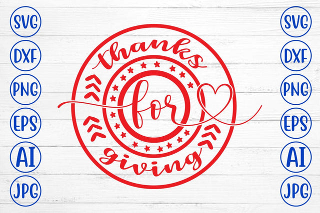 Thanks For Giving SVG Syaman 