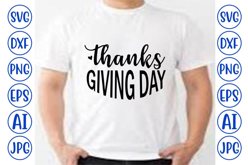 Thanks Giving Day SVG Cut File SVG Syaman 
