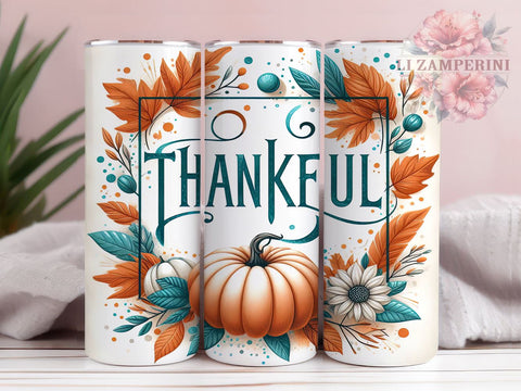 Thanksgiving 20oz Tumbler Wrap PNG, Hello Fall Tumbler Png, Straight & Tapered Tumbler Wrap, Instant Digital Download Sublimation Li Zamperini 