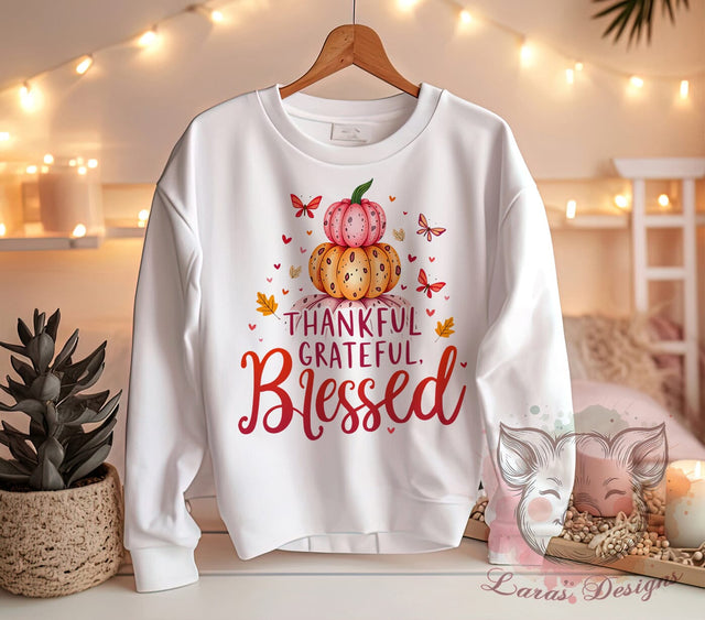 Thanksgiving Art, Gratitude Quote, Fall Decor, Holiday Sublimation, Thanksgiving PNG, Family Gathering, Harvest Design, Digital Download Sublimation Lara' s Designs 