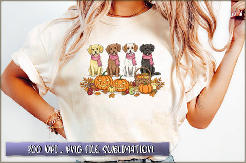 Thanksgiving Cute Dog Sublimation Sublimation Shetara Begum 
