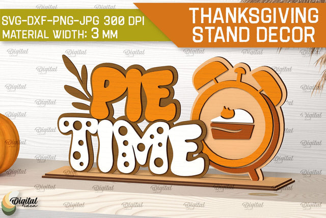 Thanksgiving Decoration LaserCut. Thanksgiving Day Decor SVG SVG Evgenyia Guschina 