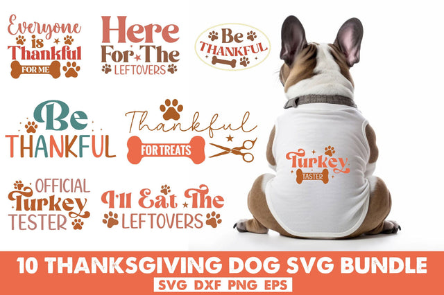 Thanksgiving Dog Bundle SVG Rupkotha 