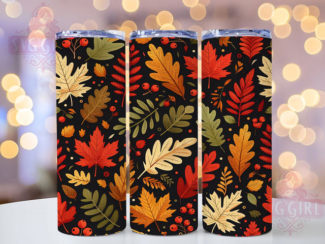 Thanksgiving Fall Flower Tumbler Wrap, Thanksgiving Wrap, 20oz Sublimation, Autumn Floral Cup, Thanksgiving Mug Design, Fall Flowers Tumbler, Harvest Drinkware Sublimation SvggirlplusArt 