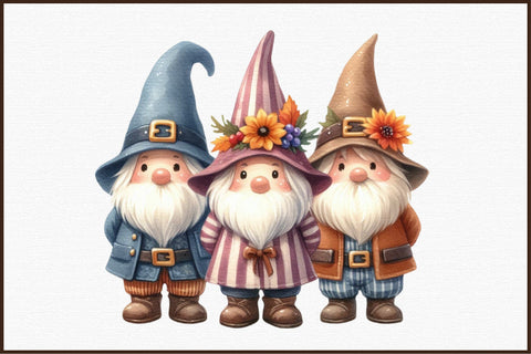 Thanksgiving Gnome Sublimation Clipart Sublimation designartist 