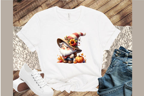 Thanksgiving Gnome Sublimation Clipart Sublimation designartist 