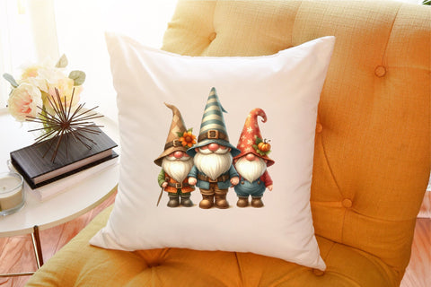 Thanksgiving Gnome Sublimation Clipart Sublimation designartist 