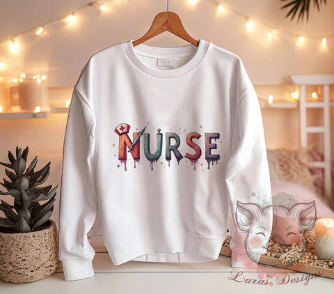 Thanksgiving Nurse PNG, Fall Nurse, Sublimation Design, Digital Download, Nurse Gifts, Autumn Decor, Cute Nurse Art, Holiday Appreciation Sublimation Lara' s Designs 