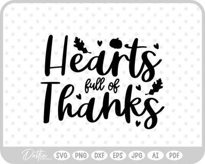 Thanksgiving Quote Fall SVG DottieDigitals 