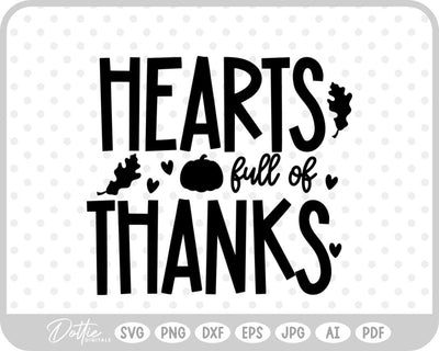 Thanksgiving Quote Fall SVG DottieDigitals 