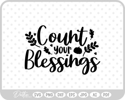 Thanksgiving Quote Fall SVG DottieDigitals 
