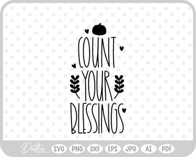 Thanksgiving Quote Fall SVG DottieDigitals 